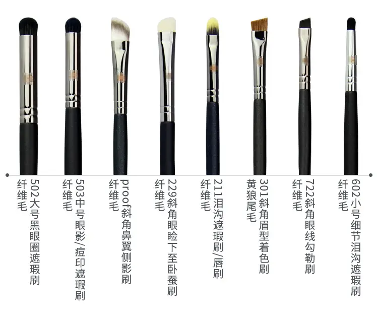 Cangzhou Pure White Makeup Brush Set — feature 14