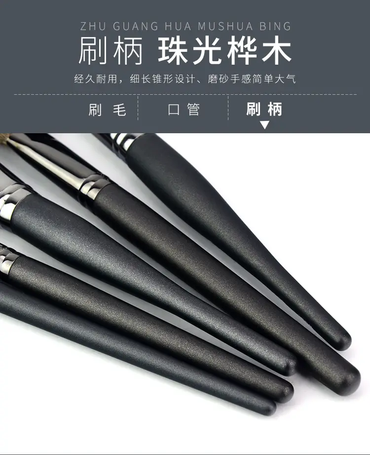 Cangzhou Pure White Makeup Brush Set — feature 6