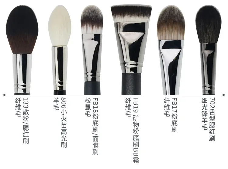 Cangzhou Pure White Makeup Brush Set — feature 9