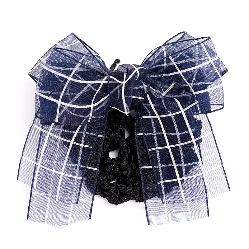 Black Bow Hairpin for Nurses Hairnet Bag Work — feature 24