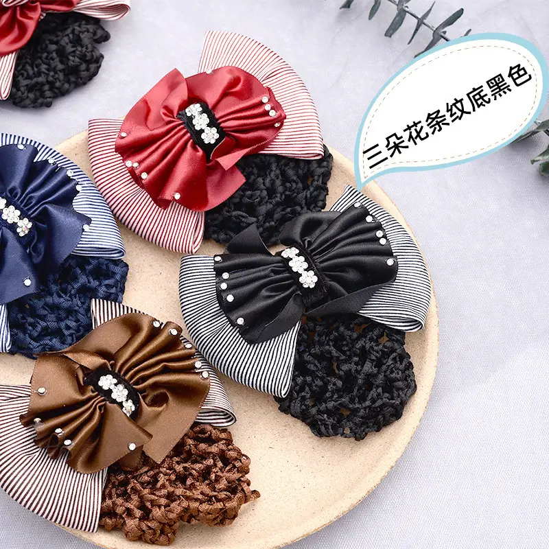Three Flowers-Striped Black