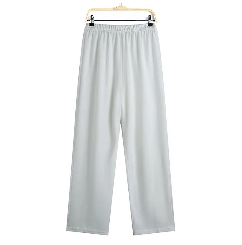 White Embroidered Linen Dad Suit for Men 50-60 — feature 17