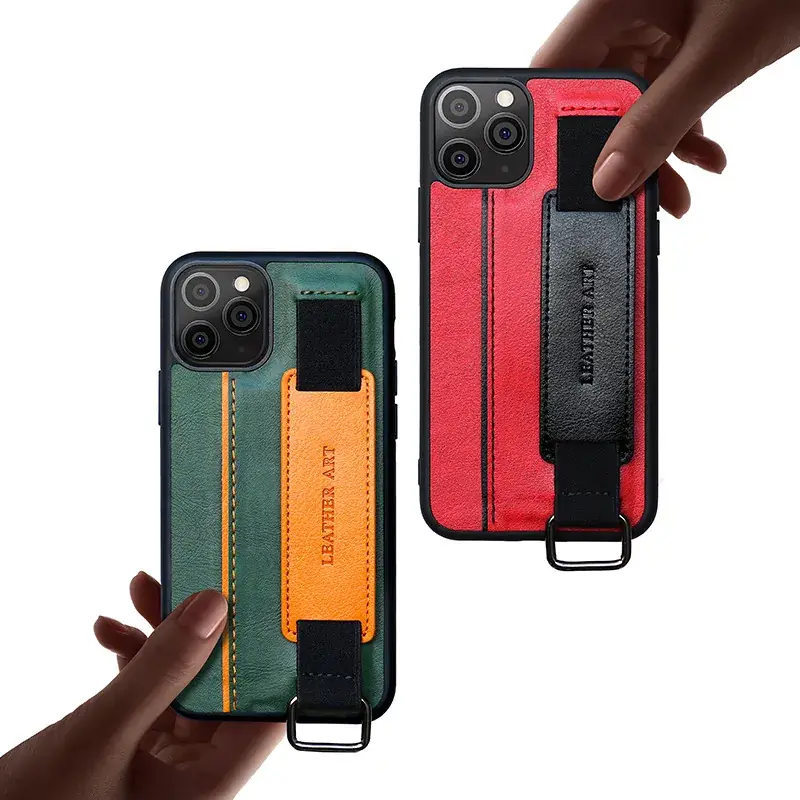 Apple iPhone 15 Pro Case with Wrist Strap & 16 Promax Protection