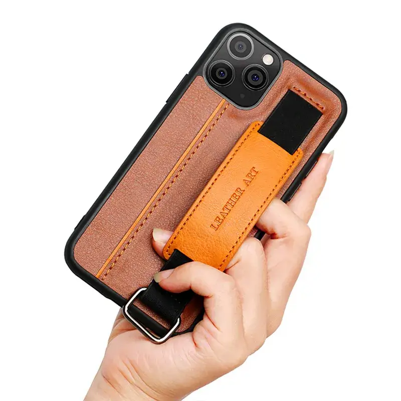 Apple iPhone 15 Pro Case with Wrist Strap & 16 Promax Protection