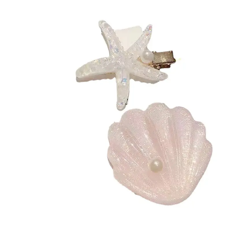 Korean Style Starfish Hairpins for Girls - Image 9