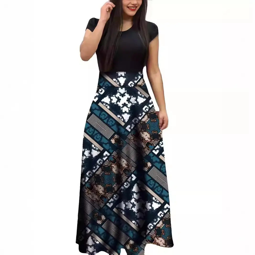 2025 Long Skirt Digital Print Dress for Women - Image 32