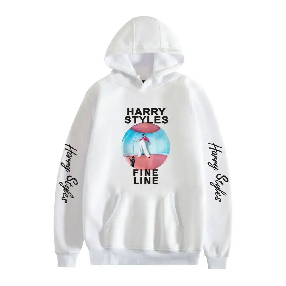 Red Hooded Sweatshirt with Love Print for Men Women