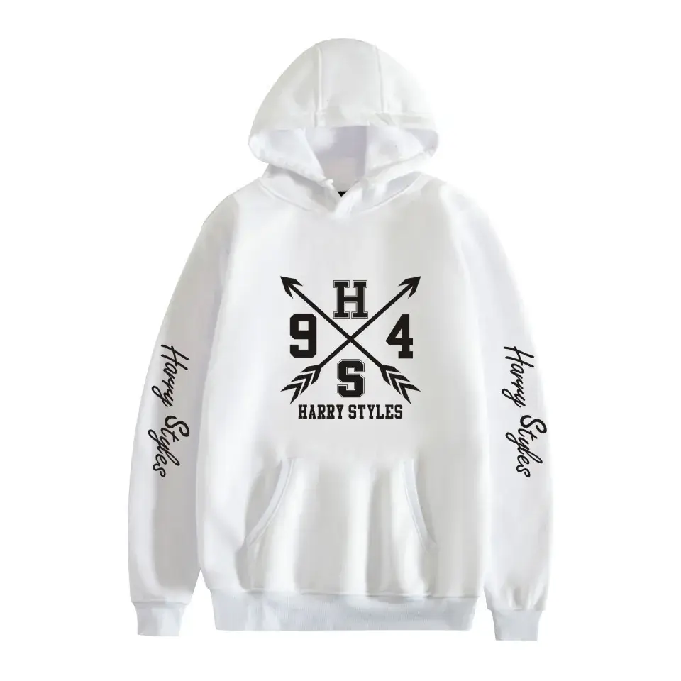 Red Hooded Sweatshirt with Love Print for Men Women