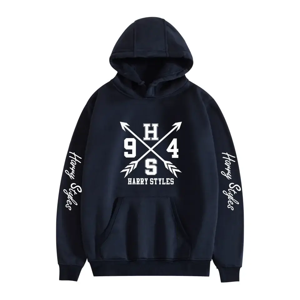 Red Hooded Sweatshirt with Love Print for Men Women