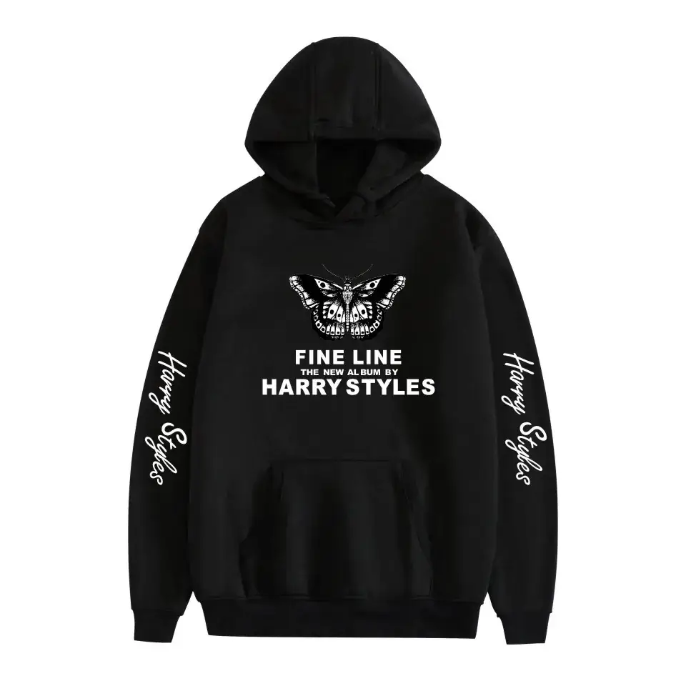 Red Hooded Sweatshirt with Love Print for Men Women