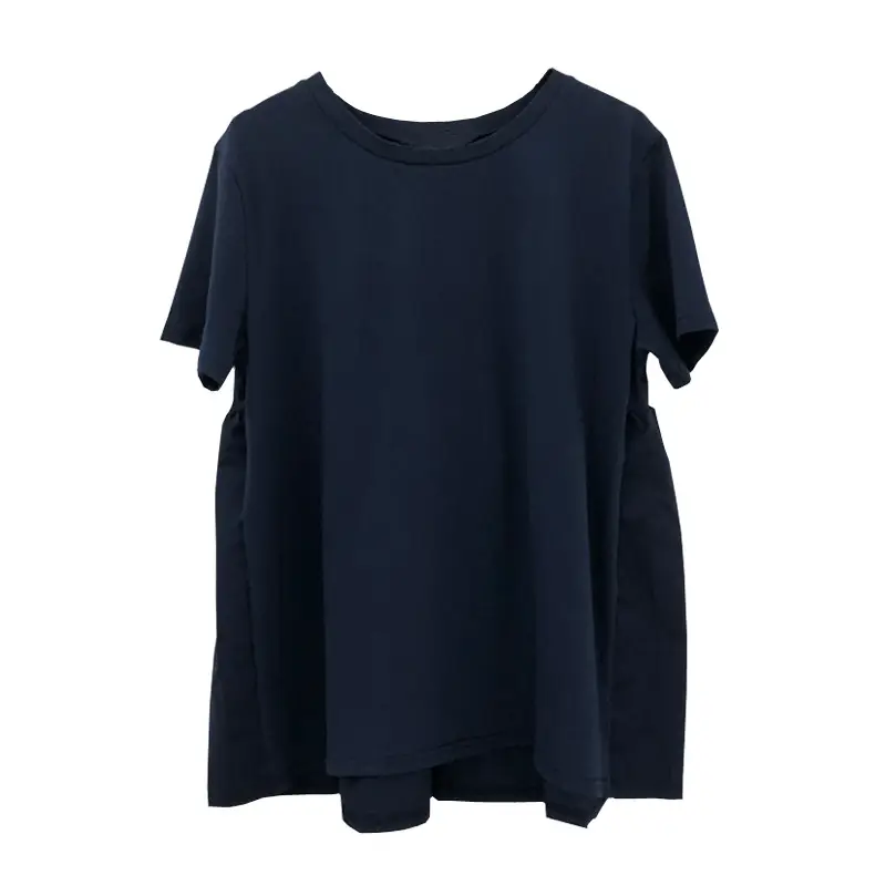 Women White Puff Top T-Shirt Short Sleeve Casual Summer - Image 10