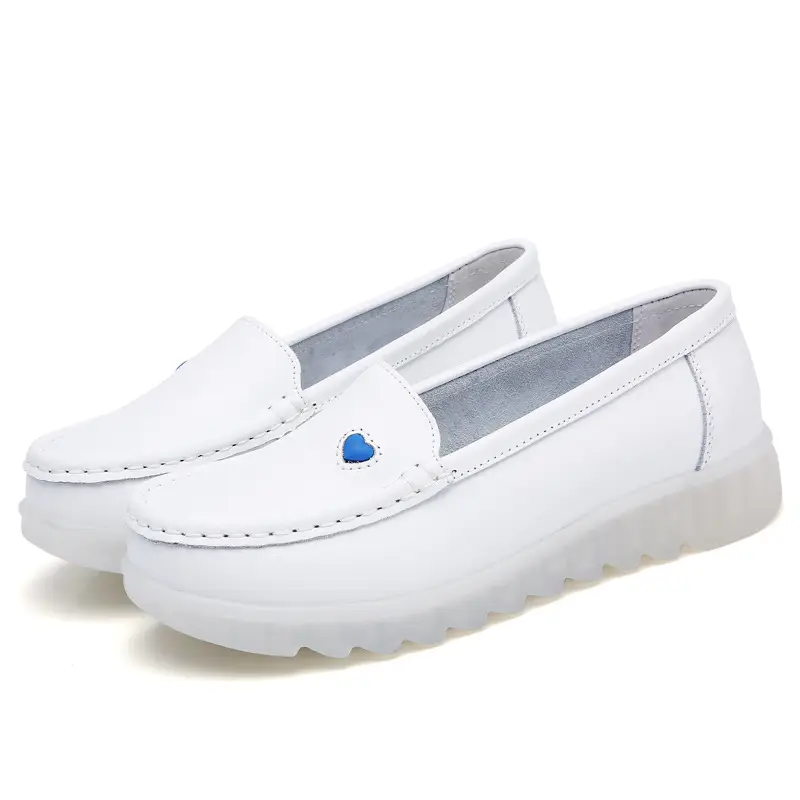 in stock nurse shoes women's soft-soled summer flat-soled non-slip thick-soled increased breathable comfortable not tired feet autumn and winter medical shoes