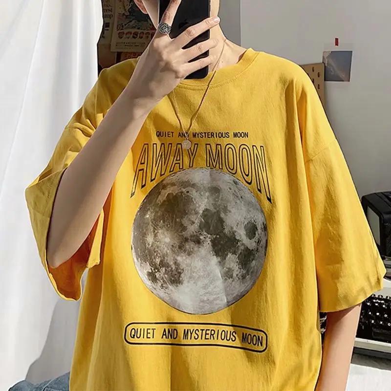 Men Black Short Sleeve T-Shirt with White Trim - Image 18
