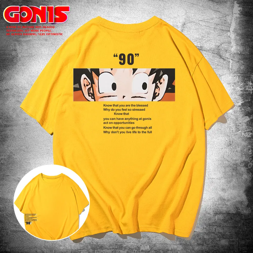 Men Women Dragon Ball 90s T-Shirt Green - Image 3