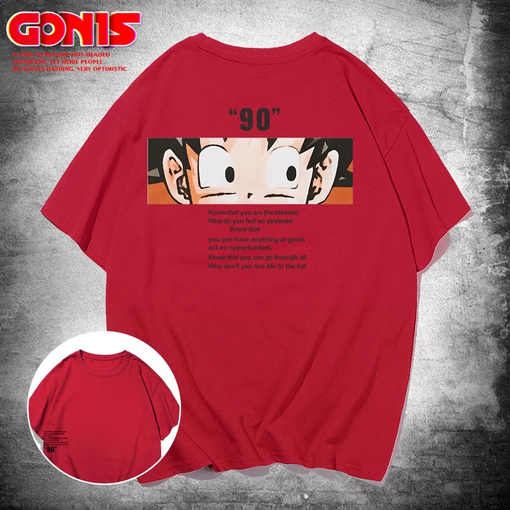 Men Women Dragon Ball 90s T-Shirt Green - Image 4