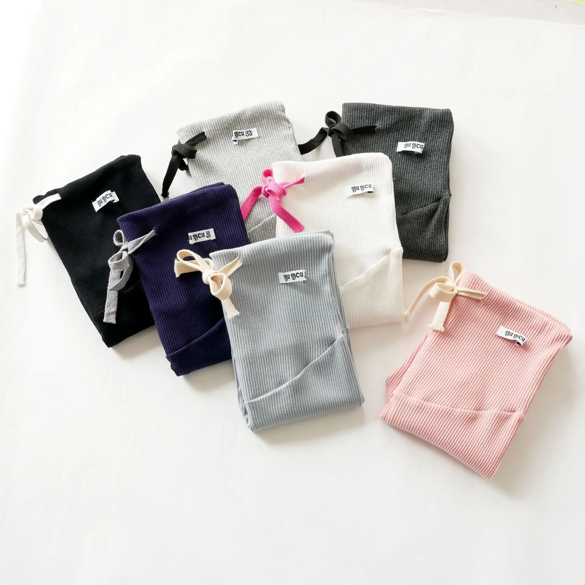 Pink Maternity Pants with Drawstring Waist - Image 12