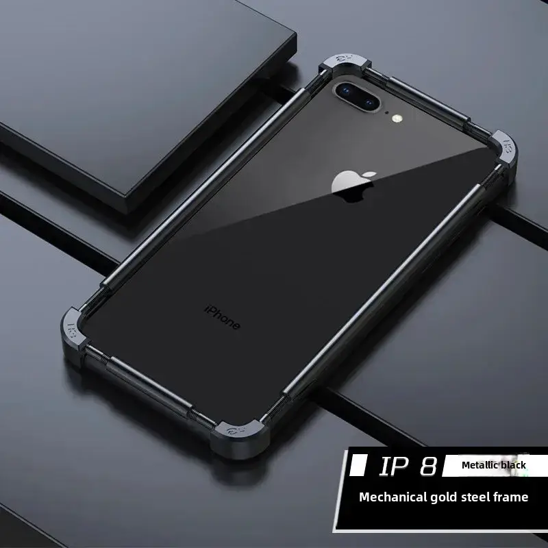 Apple iPhone 11 Mobile Phone Case Promax Frame 7/8 Set 7P/8Plus Metal Xr - Image 2