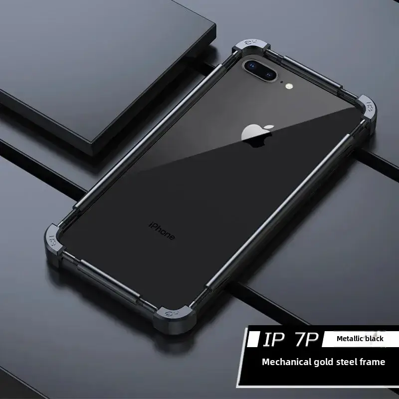 Apple iPhone 11 Mobile Phone Case Promax Frame 7/8 Set 7P/8Plus Metal Xr - Image 3