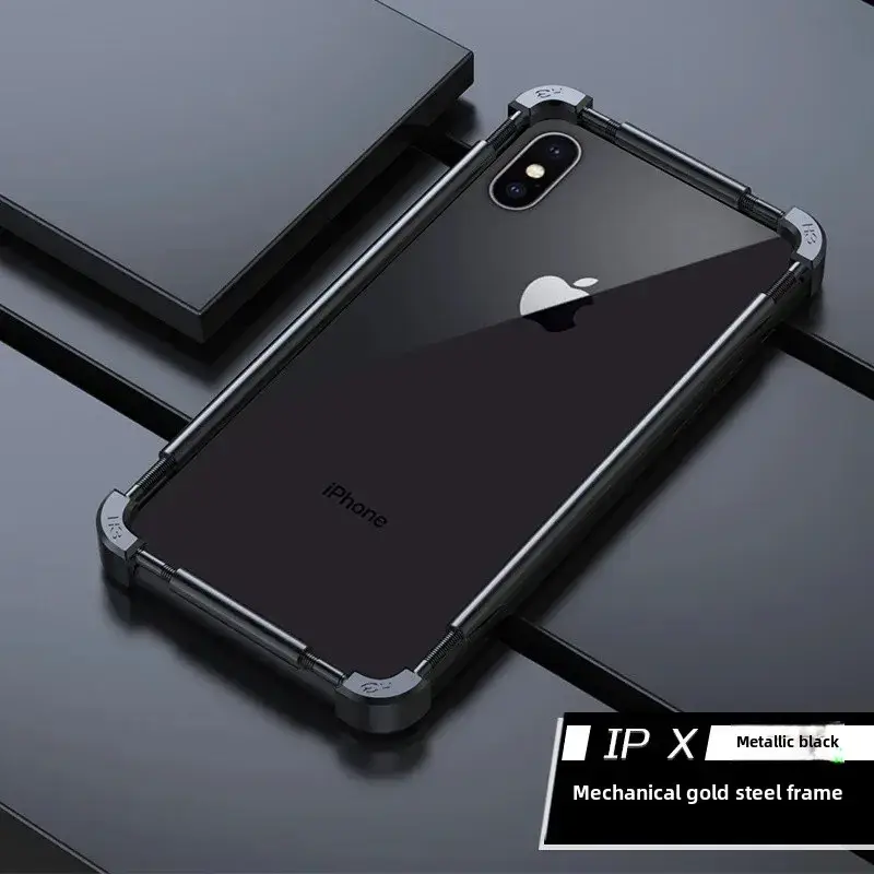 Apple iPhone 11 Mobile Phone Case Promax Frame 7/8 Set 7P/8Plus Metal Xr - Image 5