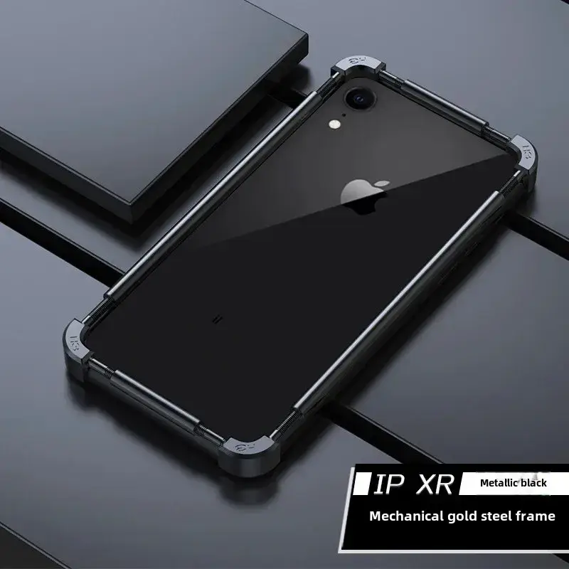 Apple iPhone 11 Mobile Phone Case Promax Frame 7/8 Set 7P/8Plus Metal Xr - Image 6