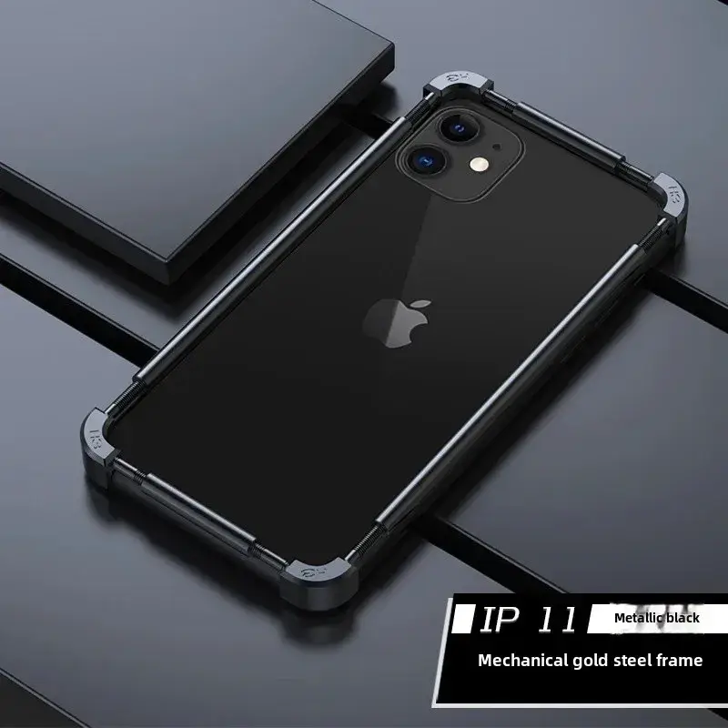 Apple iPhone 11 Mobile Phone Case Promax Frame 7/8 Set 7P/8Plus Metal Xr - Image 8