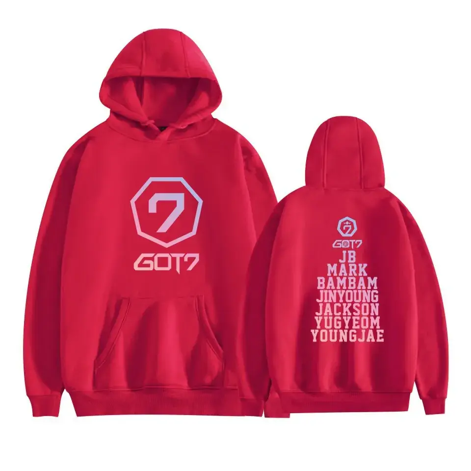 Black Hooded Sweatshirt Set for Men New Album Graphic - Image 12