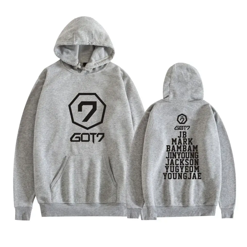 Black Hooded Sweatshirt Set for Men New Album Graphic - Image 15