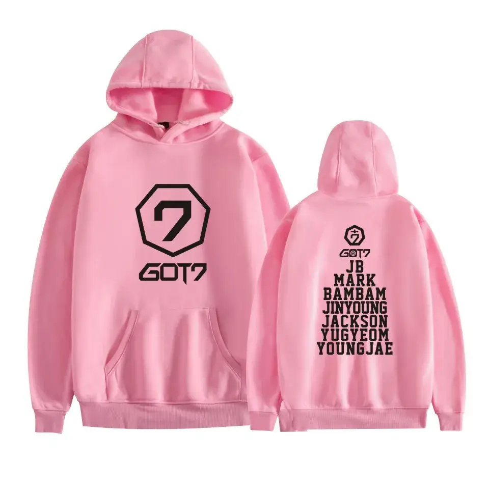 Black Hooded Sweatshirt Set for Men New Album Graphic - Image 17