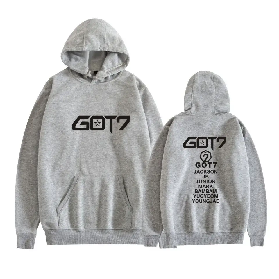 Black Hooded Sweatshirt Set for Men New Album Graphic - Image 3