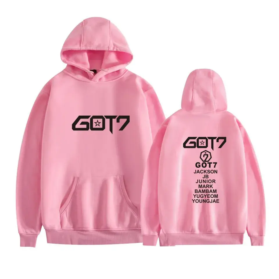 Black Hooded Sweatshirt Set for Men New Album Graphic - Image 5