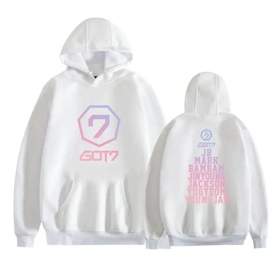 Black Hooded Sweatshirt Set for Men New Album Graphic - Image 8