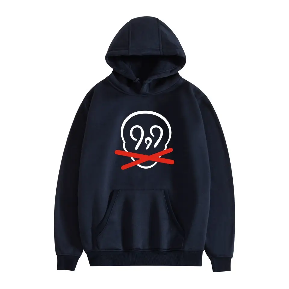 Men Black Hoodie with "JUICEWORLD" Graphic Print - Image 10