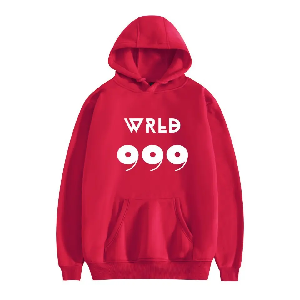 Men Black Hoodie with "JUICEWORLD" Graphic Print - Image 29