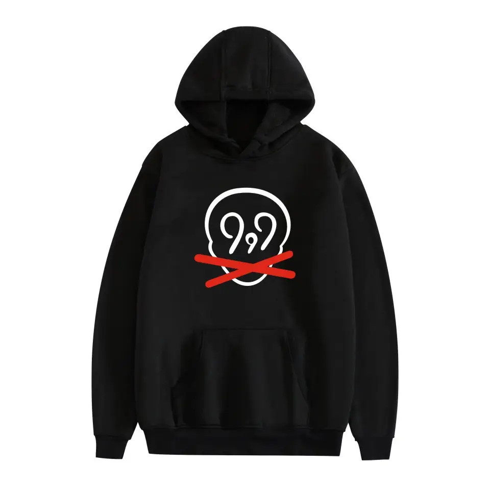 Men Black Hoodie with "JUICEWORLD" Graphic Print - Image 7