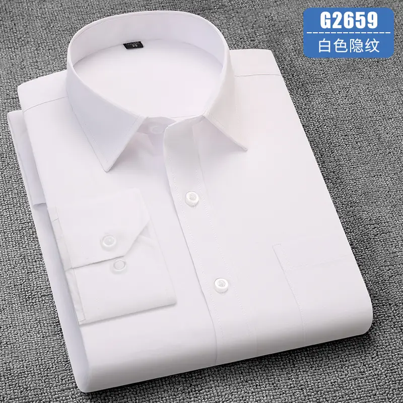 Men's Long Sleeve Shirt Mint Green Business Wear Large - Image 9