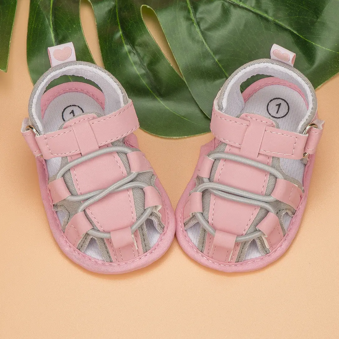 Cross-Border New Summer 0-1 Year Old Baby Sandals Breathable Soft Sole Toddler Shoes Baby Shoes Baby Shoes - Image 4