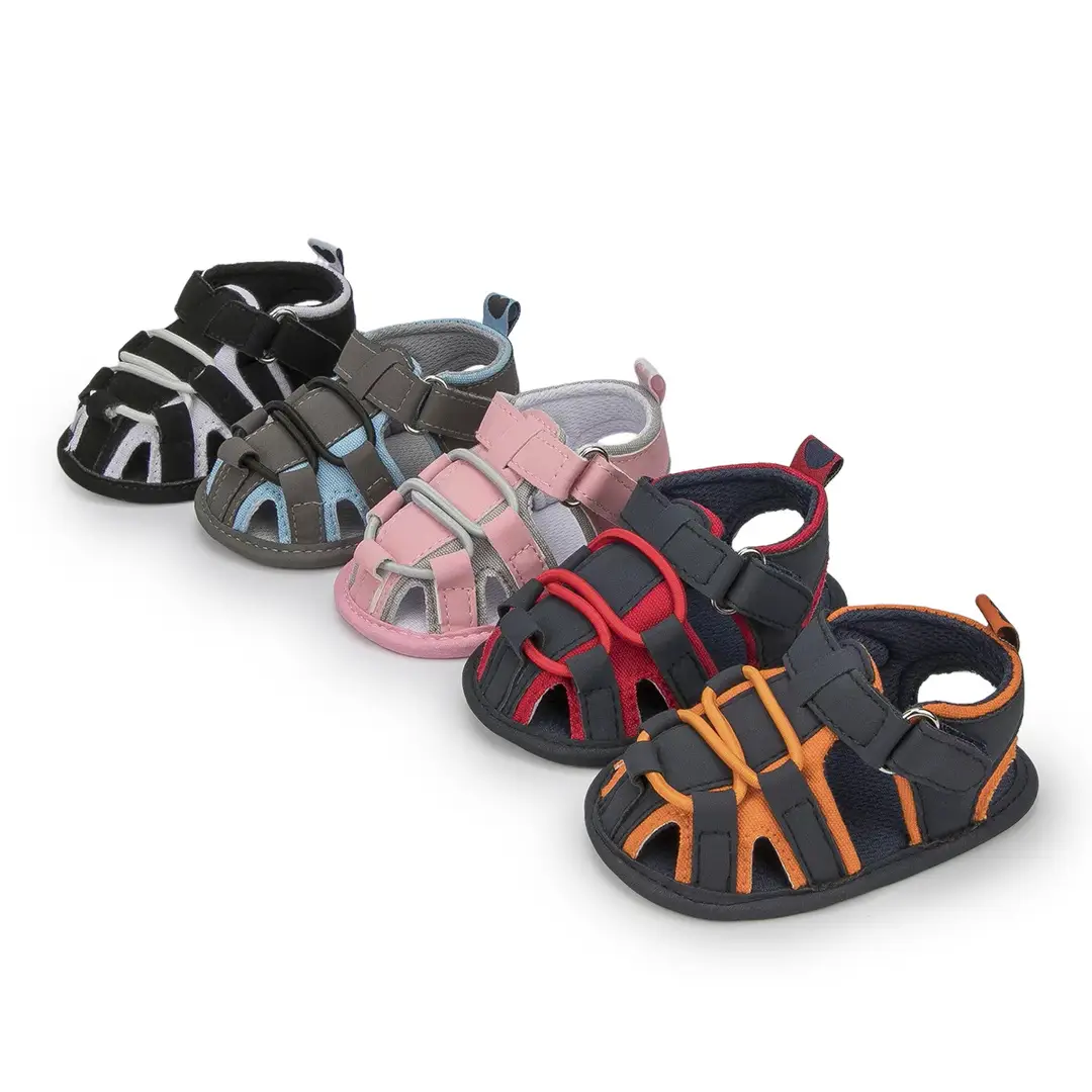 Cross-Border New Summer 0-1 Year Old Baby Sandals Breathable Soft Sole Toddler Shoes Baby Shoes Baby Shoes - Image 6