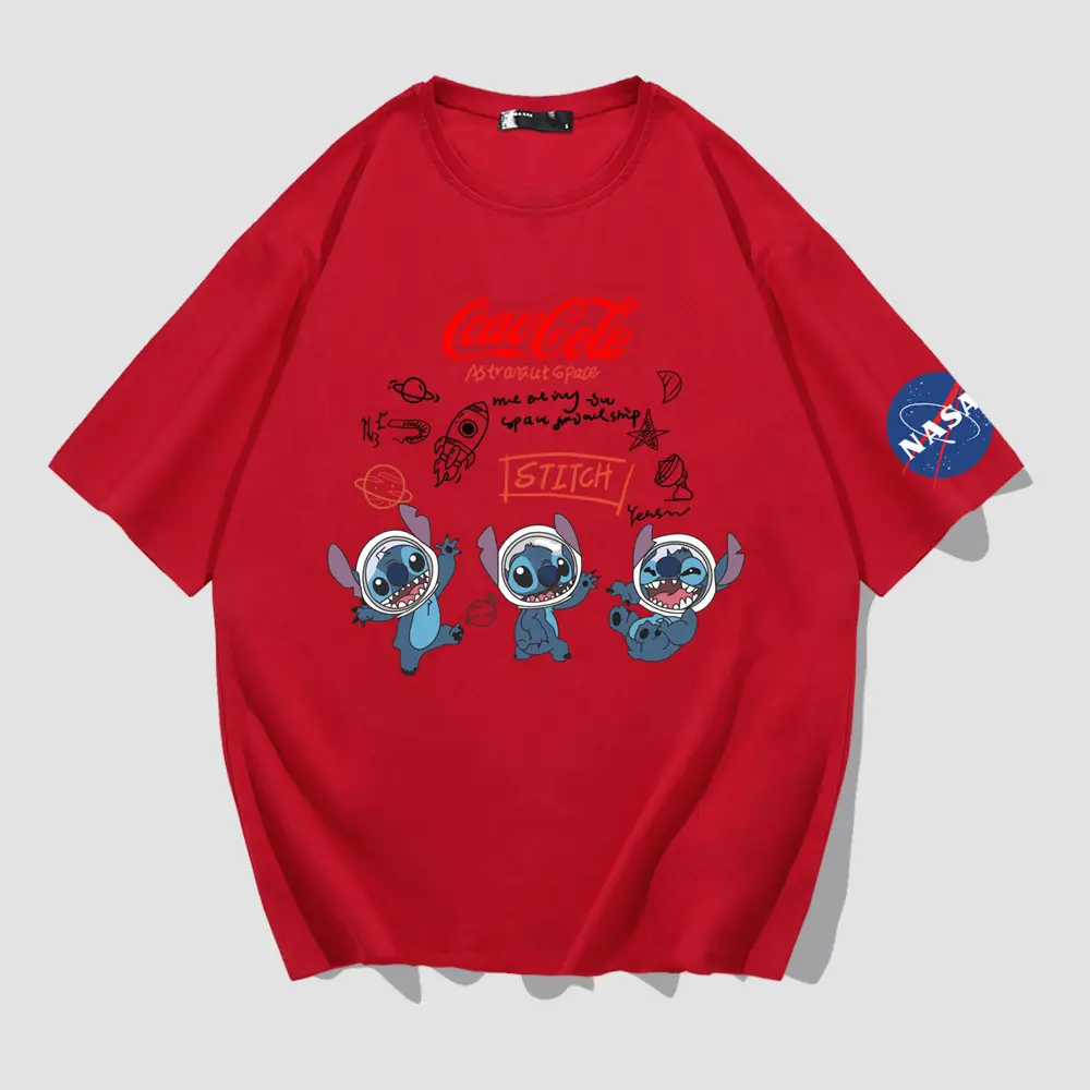 Y-nasa Shi Dizai Cotton T-Shirt Men Women Summer
