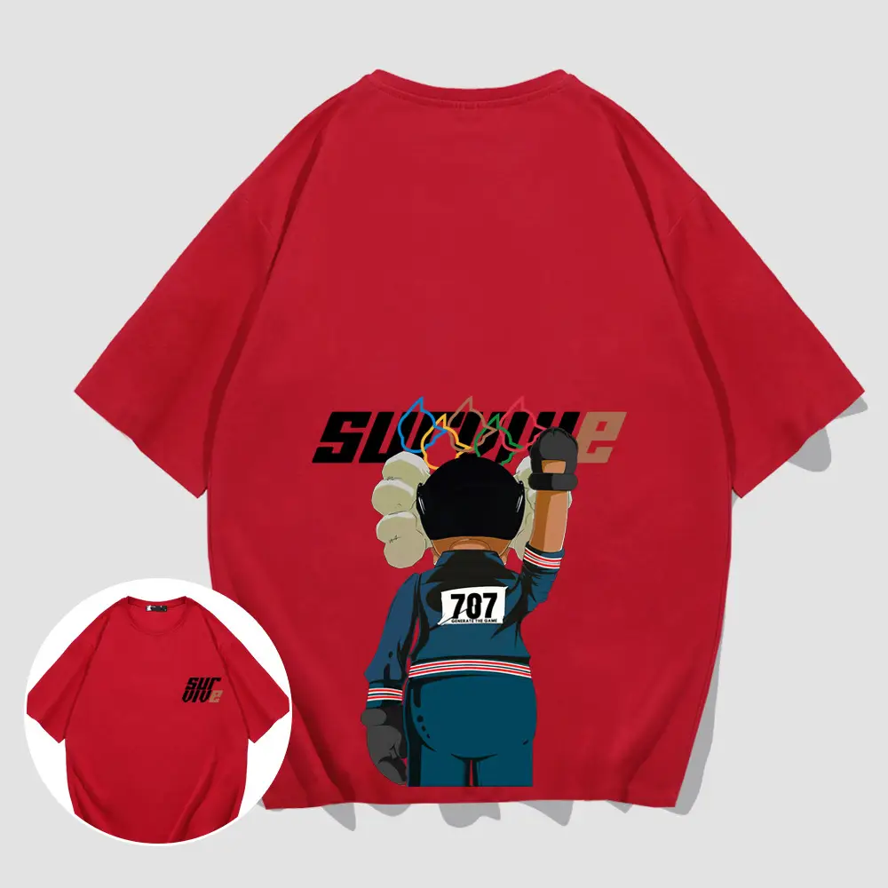 Y Astro Boy Blue T-Shirt 707 Character Print - Image 4