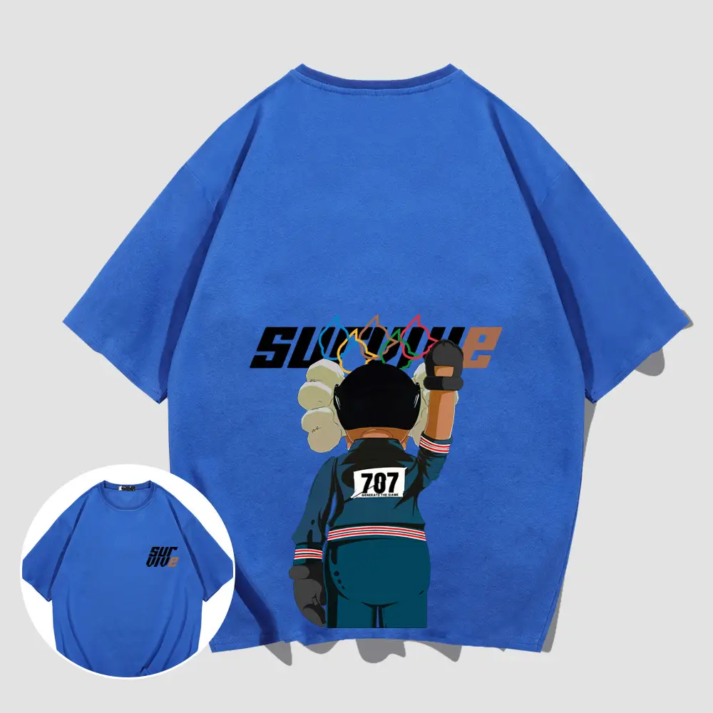 Y Astro Boy Blue T-Shirt 707 Character Print - Image 5