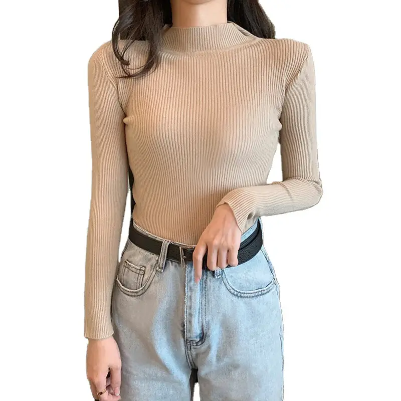 Women's Wool Slim Fit Top Autumn Winter 2023 - Image 23