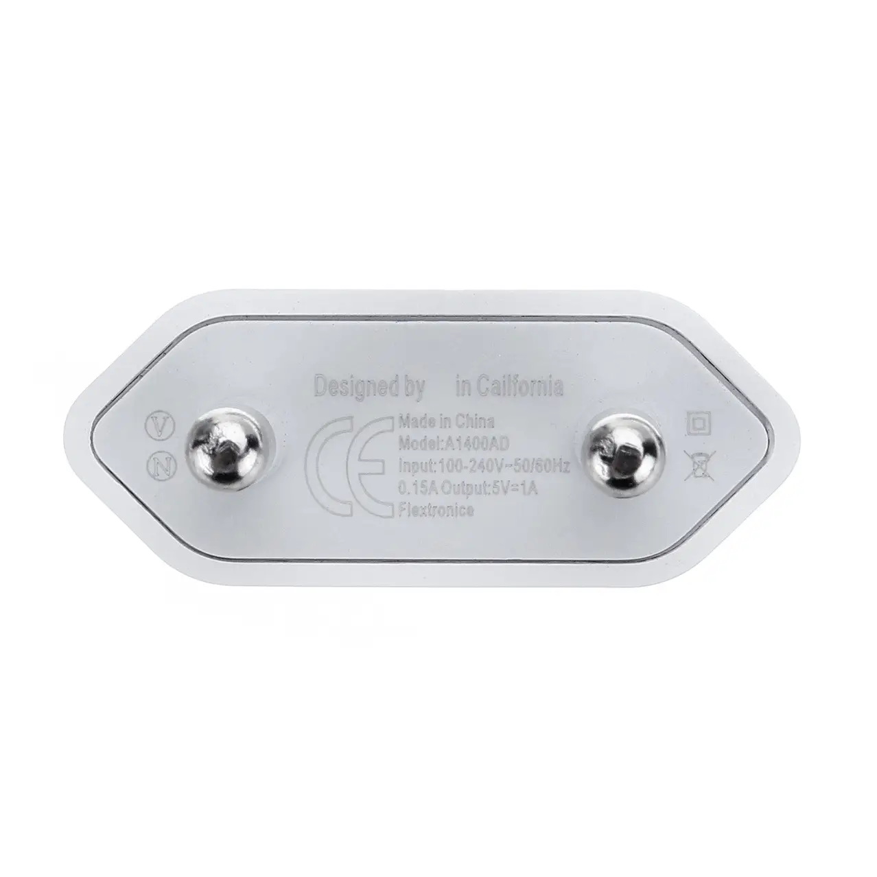 4 Generation European USB Charger 5V1A Flat Head - Image 5
