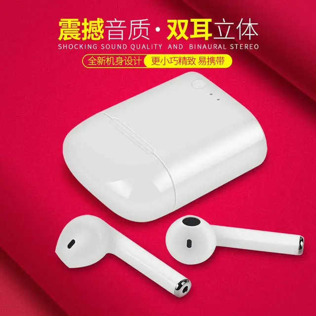 Wireless Binaural Bluetooth Headset 5.0TWS White - Image 3