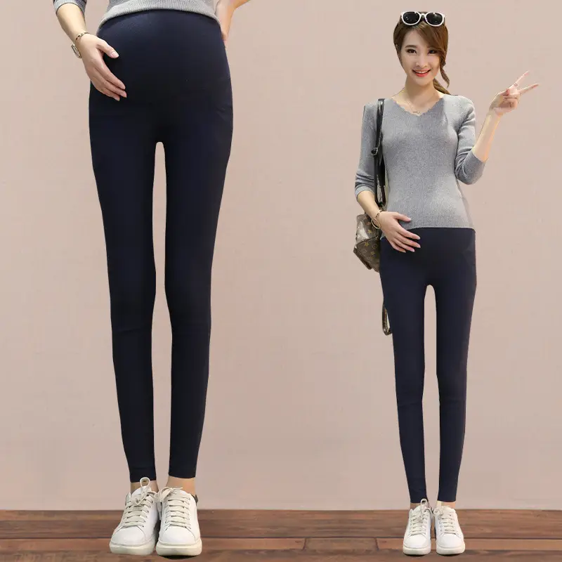 2023 Pregnant Women's Black Pencil Pants Spring Autumn - Image 3