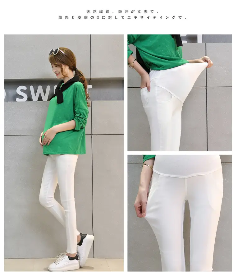 2023 Pregnant Women's Black Pencil Pants Spring Autumn — feature 14