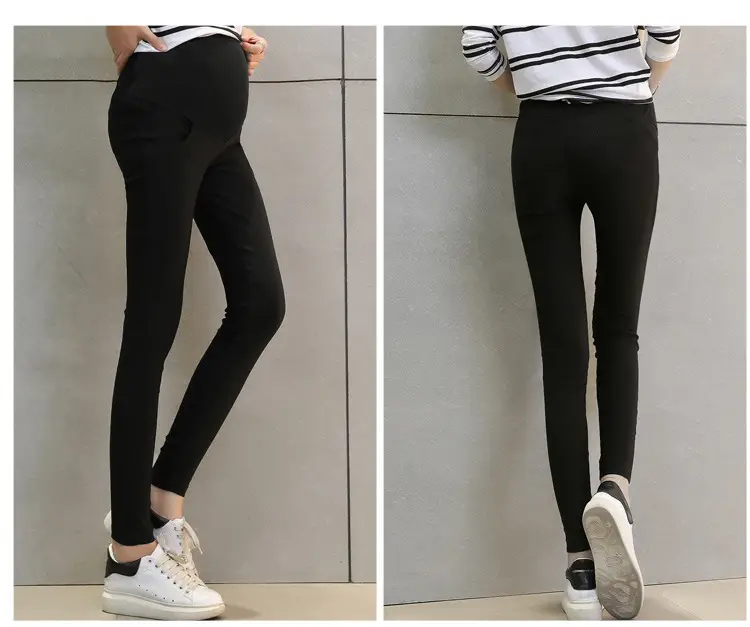 2023 Pregnant Women's Black Pencil Pants Spring Autumn — feature 8