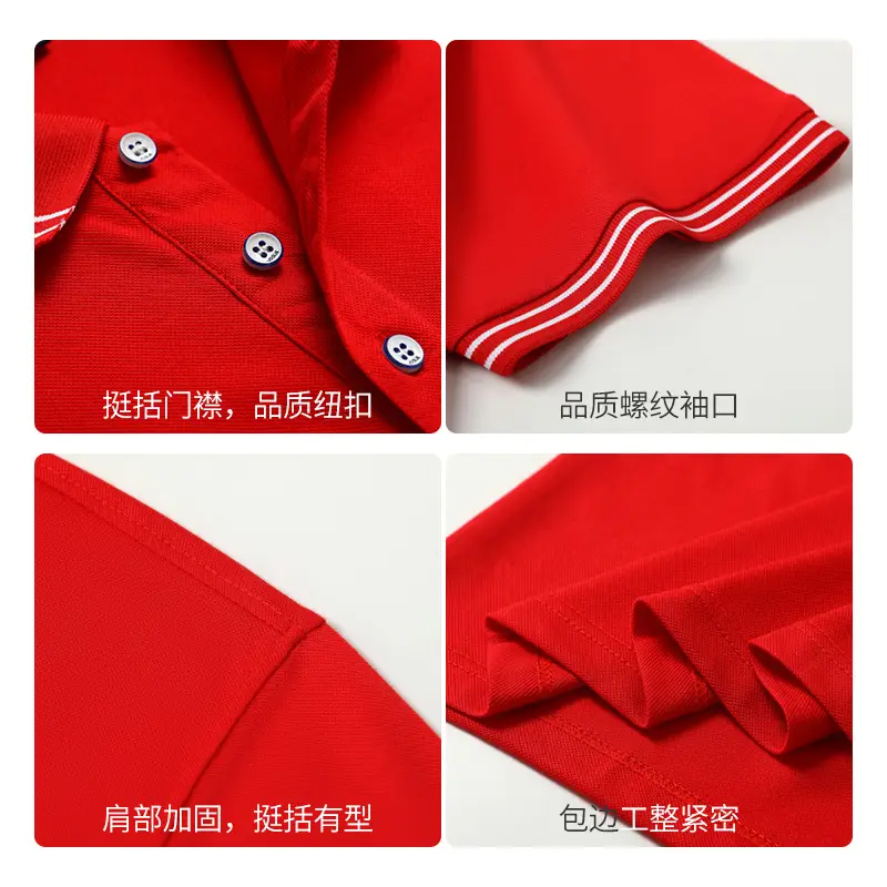 Orange Polo T-Shirt with Logo Embroidery for Men - Image 17