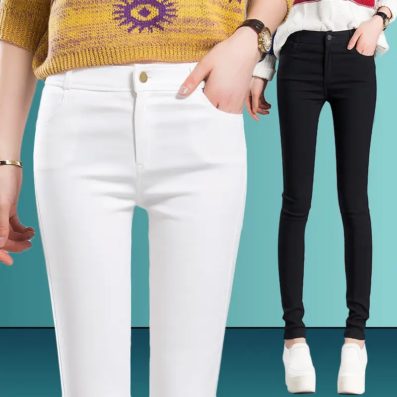 Magic Black Slim Fit Leggings Women's Outerwear - Image 3