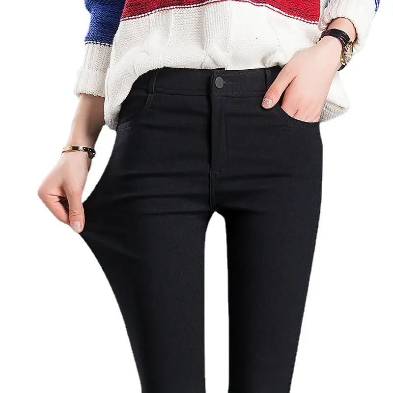Magic Black Slim Fit Leggings Women's Outerwear - Image 6