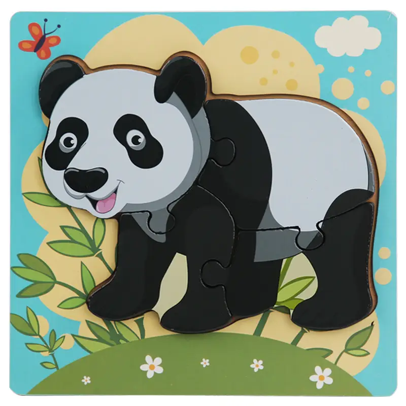 Green Wooden Frog Puzzle for Kids 1-2-3 Years - Image 39